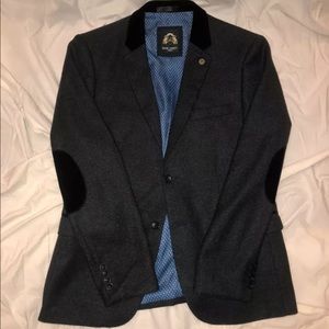 Marc Darcy Dark Grey Coat Size 42R